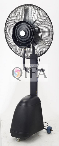 Portable misting stand Fan for commercial use, with tank