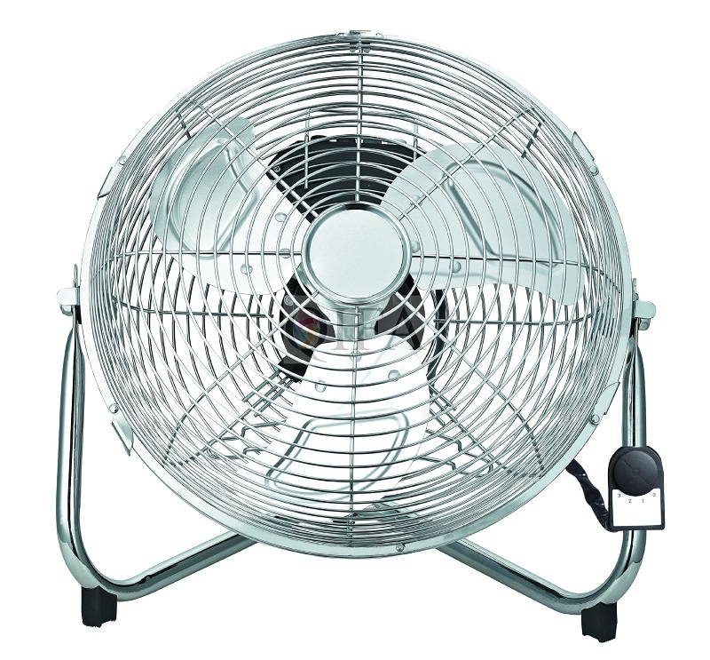 Floor fan for bedroom with rotary switch