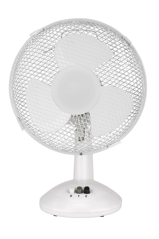 Small desk fan, table fan for bedroom 9 inch 