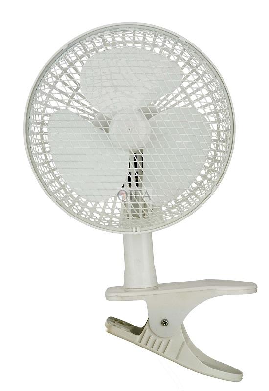 Clip on desk fan for student dormitory or car