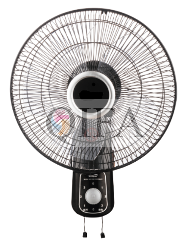 Oscillating wall fan