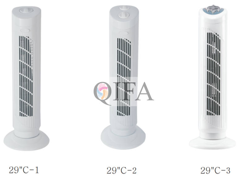  Tower fan gives cool air series C